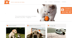 Desktop Screenshot of centroveterinariodooeste.com